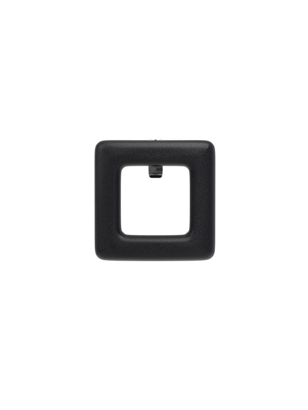 Pashion Footwear Coal Leather Square Toe Clip